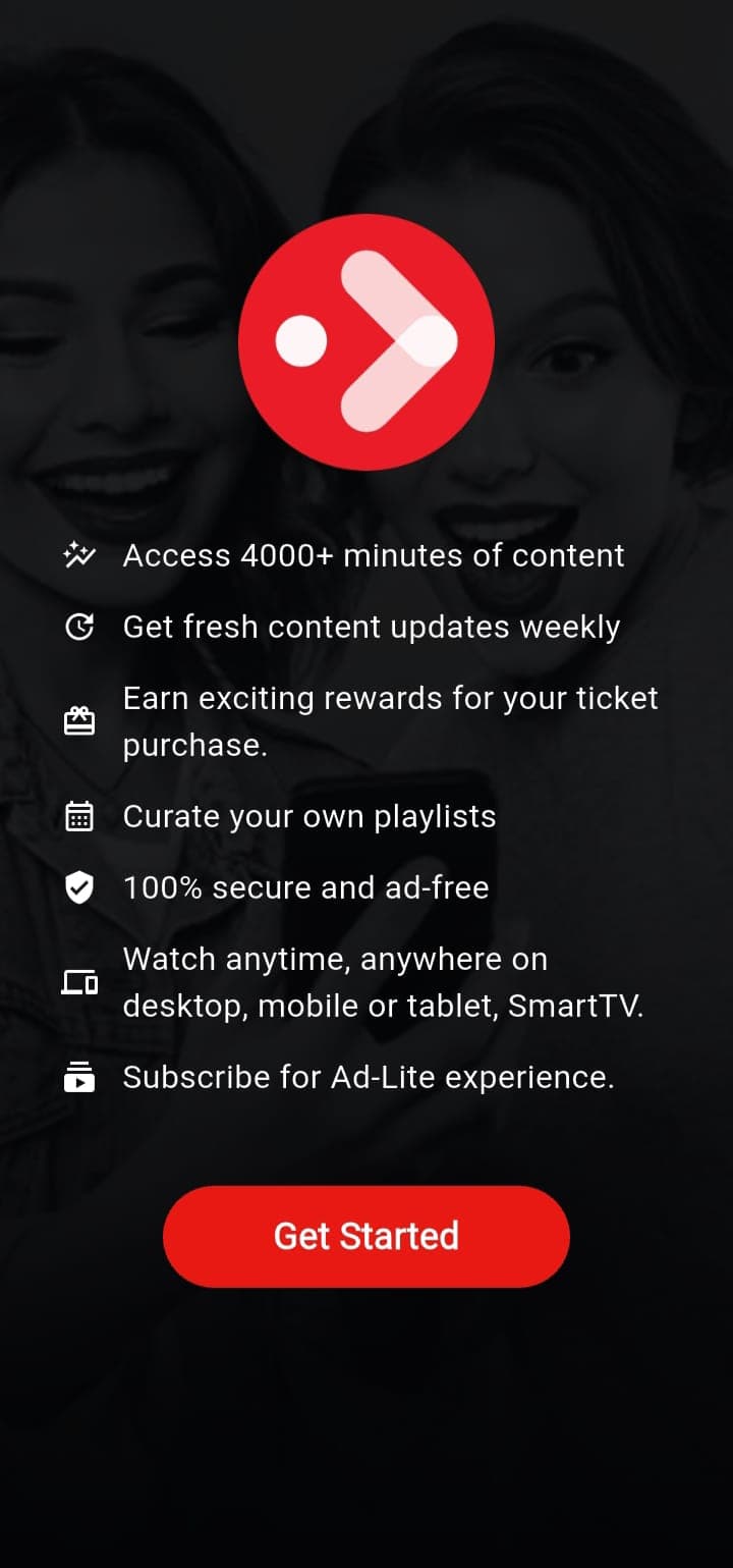 Shortfundly mobile app onboarding and welcome screen
